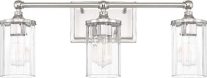 Capital Lighting 120731PN-423 Camden 3 Light Vanity Polished Nickel