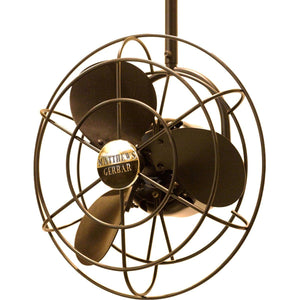 Matthews Fan BD-BZZT-MTL Bianca Direcional ceiling fan in Bronzette finish with metal blades.