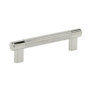 Amerock Kitchen Cabinet Pull Polished Nickel 5-1/16 in (128 mm) Center-to-Center Bronx 1 Pack Furniture Hardware Cabinet Handle Bathroom Drawer Pull