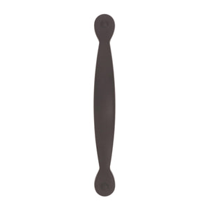 Amerock Cabinet Pull Matte Black 3 inch (76 mm) Center to Center Inspirations 1 Pack Drawer Pull Drawer Handle Cabinet Hardware