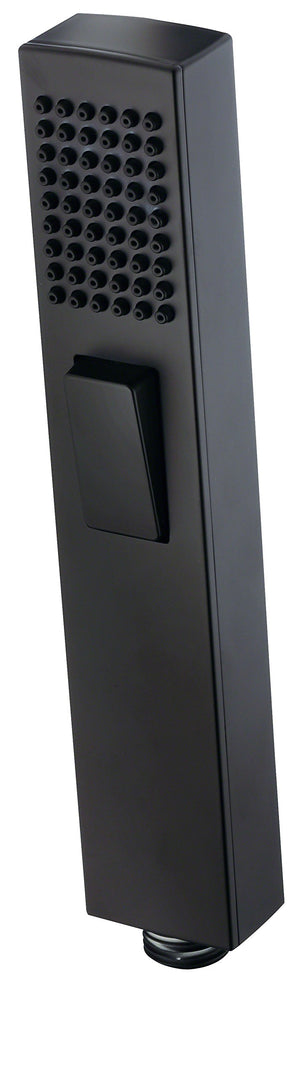 Gerber D492120BS Satin Black Square Roman Tub Personal Spray