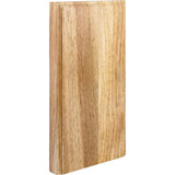 Hardware Resources PLN1-RW 5-1/2" W x 7/8" D x 10" H Rubberwood Plinth Block