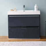 Fresca FCB8442GO-I Fresca Valencia 40" Gray Oak Free Standing Modern Bathroom Vanity