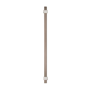 Amerock Cabinet Pull Black Brushed Nickel/Polished Chrome 7-9/16 inch (192 mm) Center to Center Mulino 1 Pack Drawer Pull Drawer Handle Cabinet Hardware