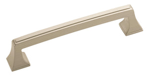 Amerock Cabinet Pull Satin Nickel 5-1/16 inch (128 mm) Center to Center Mulholland 1 Pack Drawer Pull Drawer Handle Cabinet Hardware