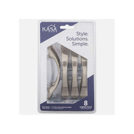 KasaWare K6343SN-8 5-1/8" Overall Length Transitional Pull, 8-pack