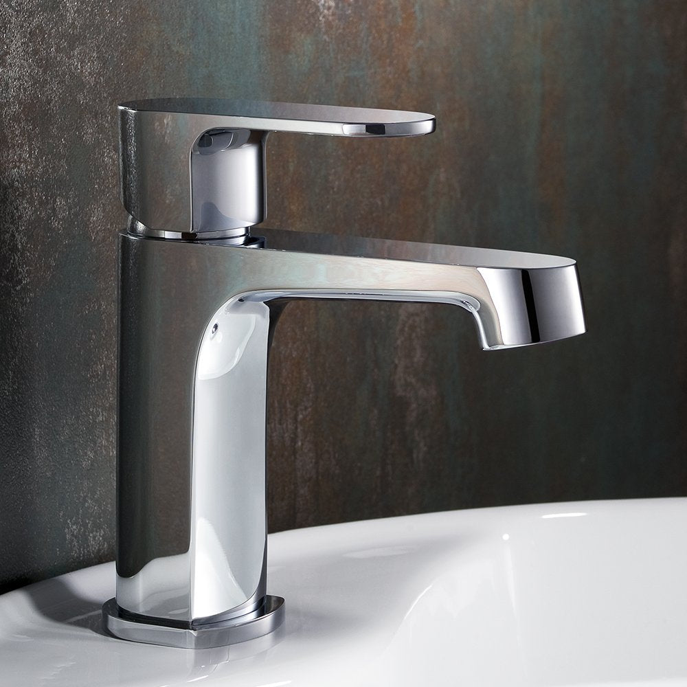 Fresca FFT9131CH Fresca Gravina Single Hole Mount Bathroom Vanity Faucet - Chrome