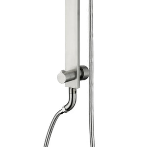 PULSE Showerspas 7004-BN-1.8GPM Monte Carlo Shower System, Brushed Nickel
