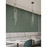 Kuzco MP75227-BK MOTIF 27" 3 HEAD MULTI-PENDANT BLACK 30W 120VAC WITH LED DRIVER 2700K 90CRI