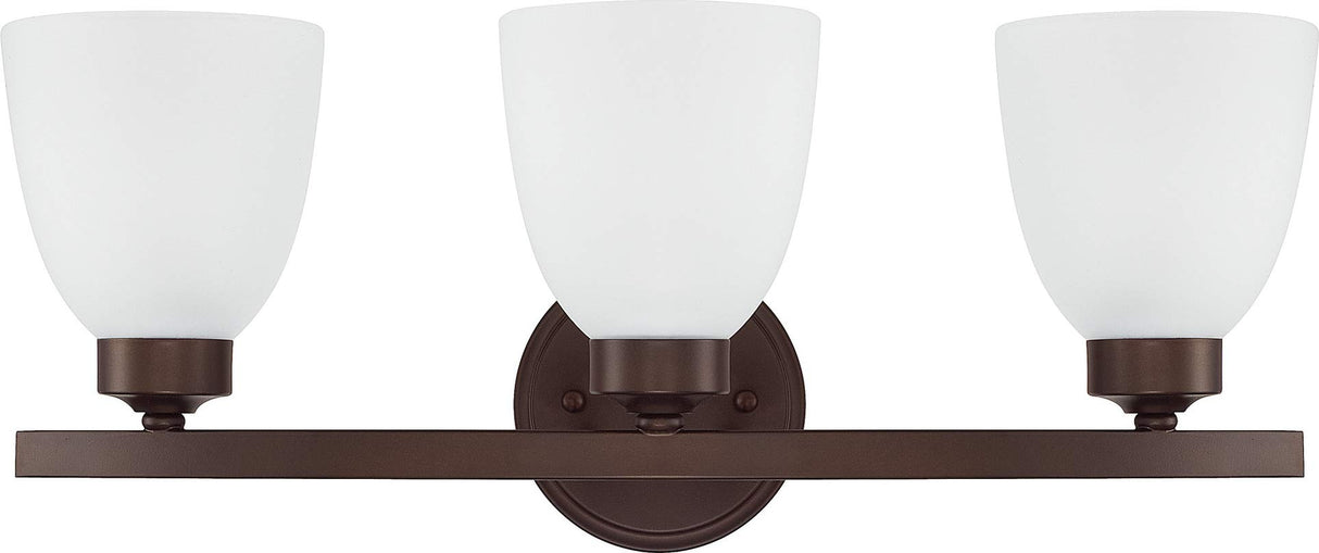 Capital Lighting 114331BZ-333 Jameson 3 Light Vanity Bronze