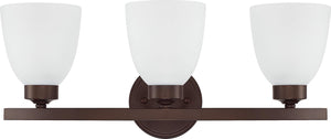 Capital Lighting 114331BZ-333 Jameson 3 Light Vanity Bronze
