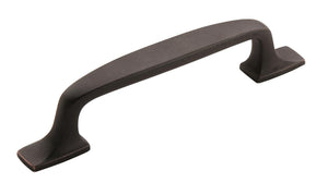Amerock Cabinet Pull Dark Oiled Bronze 3-3/4 inch (96 mm) Center to Center Highland Ridge 1 Pack Drawer Pull Drawer Handle Cabinet Hardware