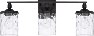 Capital Lighting 128831MB-451 Colton 3 Light Vanity Matte Black