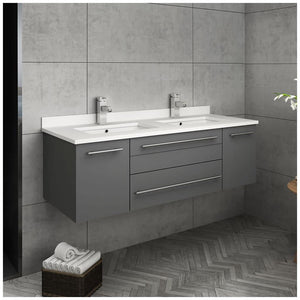 Fresca FCB6148WH-UNS-D-CWH-U