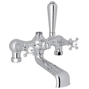 Rohl Perrin & Rowe Georgian Era U.3019X-APC Exposed Tub/Shower Mixer Valve, Polished Chrome — Bathroom Bathtub & Shower Trim Systems