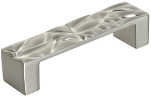 Amerock Cabinet Pull Satin Nickel 3-3/4 inch (96 mm) Center to Center Calathea 1 Pack Drawer Pull Drawer Handle Cabinet Hardware