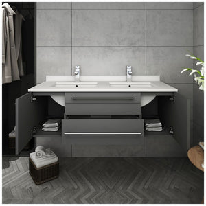 Fresca FCB6148WH-UNS-D-CWH-U