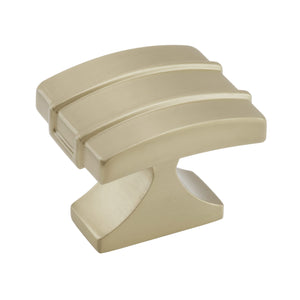 Amerock Cabinet Knob Golden Champagne 1-1/2 inch (38 mm) Length Davenport 1 Pack Drawer Knob Cabinet Hardware