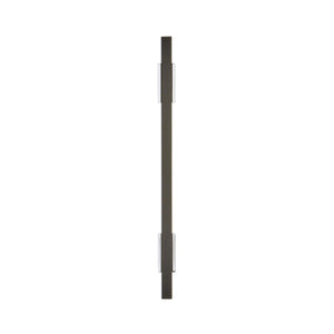 Amerock Cabinet Pull Polished Chrome/Brushed Matte Black 5-1/16 inch (128 mm) Center to Center Urbanite 1 Pack Drawer Pull Drawer Handle Cabinet Hardware