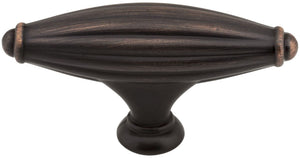 Jeffrey Alexander 618L-BNMDL 2-15/16" Distressed Pewter Glenmore Cabinet "T" Knob