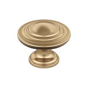 Miseno MCKTK1131 Greenwich 1-5/16 Inch Mushroom Cabinet Knob - Champagne Bronze