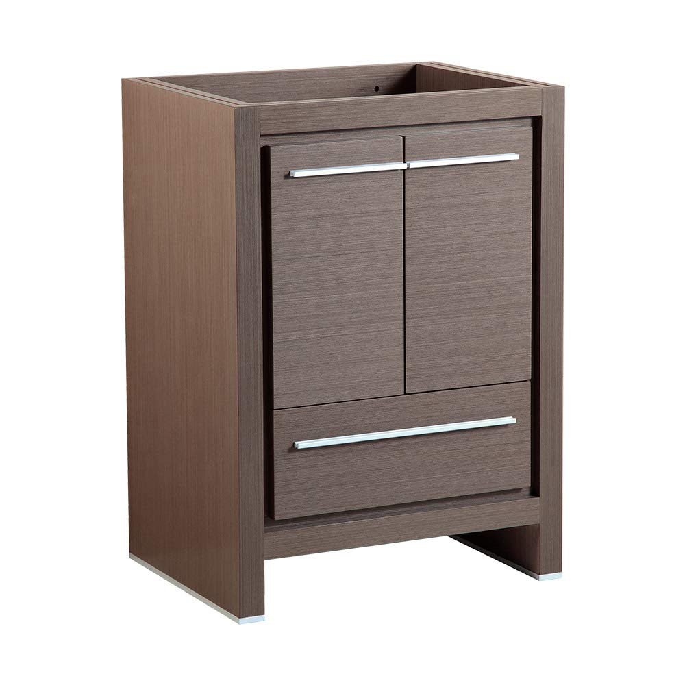 Fresca FCB8125GO Fresca Allier 24" Gray Oak Modern Bathroom Cabinet