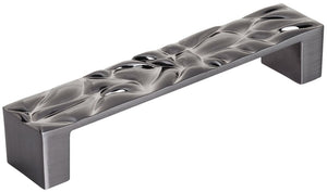 Amerock Cabinet Pull Black Chrome 5-1/16 inch (128 mm) Center to Center Calathea 1 Pack Drawer Pull Drawer Handle Cabinet Hardware