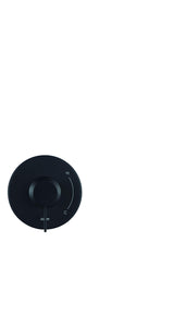Gerber D510430BSTC Satin Black Amalfi Valve-only Trim Kit