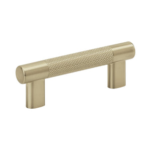 Amerock Kitchen Cabinet Pull Golden Champagne 3 in & -3/4 in (76 mm & 96 mm) Center-to-Center Bronx 1 Pack Furniture Hardware Cabinet Handle Bathroom Drawer Pull