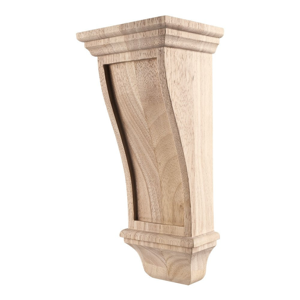 Hardware Resources COR19-2MP 6" W x 5" D x 14" H Maple Renaissance Corbel