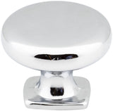 Jeffrey Alexander MO6303SIM-D 1-3/8" Diameter Distressed Antique Silver Belcastel 1 Cabinet Knob