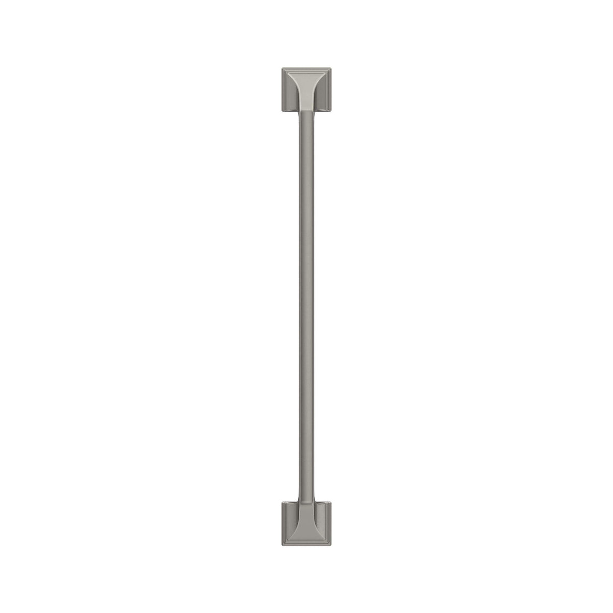 Amerock Cabinet Pull Satin Nickel 8-13/16 inch (224 mm) Center-to-Center Exceed 1 Pack Drawer Pull Cabinet Handle Cabinet Hardware