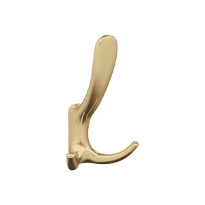Amerock HBX37013CZ Finesse Triple Prong Decorative Wall Hook Champagne Bronze Hook for Coats, Hats, Backpacks, Bags Hooks for Bathroom, Bedroom, Closet, Entryway, Laundry Room, Office