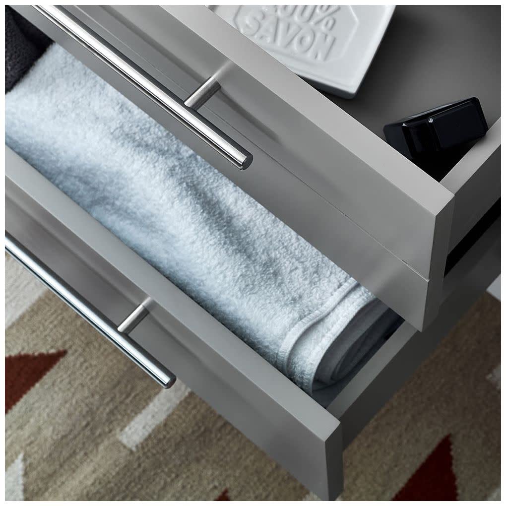 Fresca FCB6130GR-UNS-CWH-U Gray Wall Hung Bathroom Cabinet