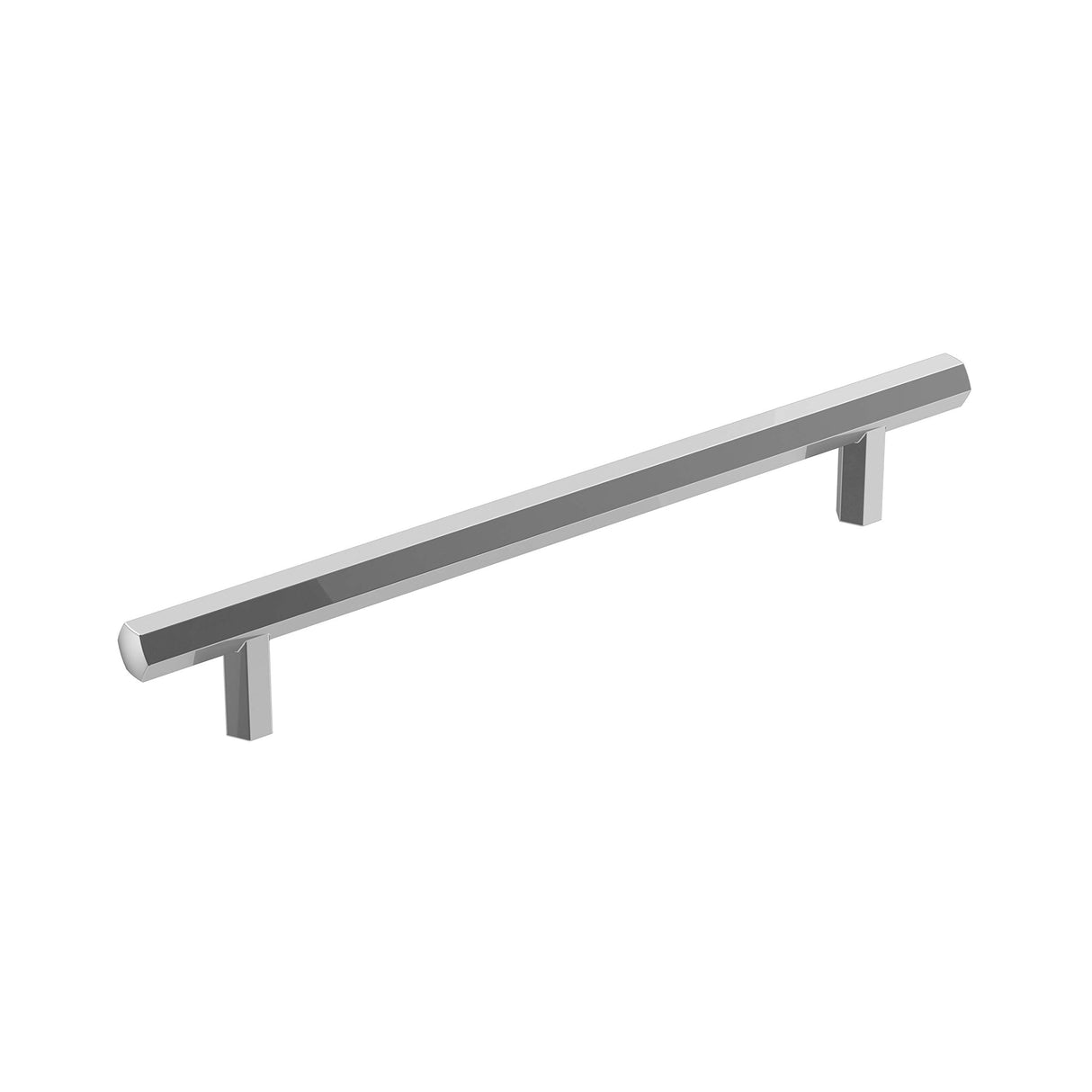 Amerock Cabinet Pull Polished Chrome 6-5/16 inch (160 mm) Center-to-Center Caliber 1 Pack Drawer Pull Cabinet Handle Cabinet Hardware