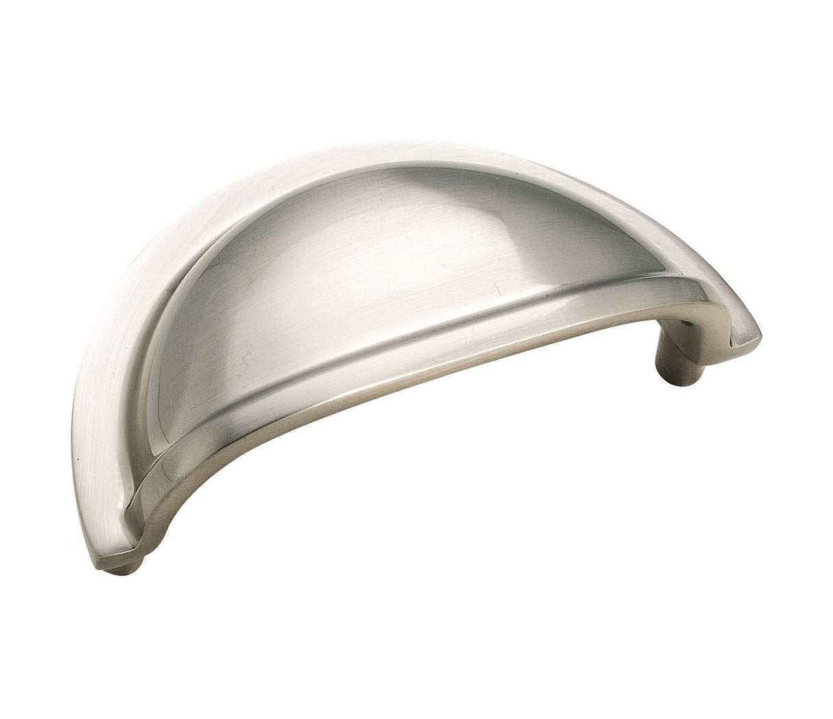 Amerock Advantage 3" Center Cup/Bin Pull Finish: Sterling Nickel