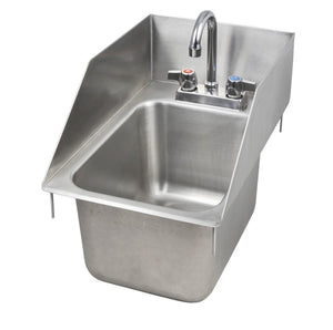 John Boos PB-DISINK101410-P-SSLR Deck Mount Pro-Bowl Drop-In Hand Sink, 14