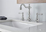 Gerber D303257 Chrome Opulence Two Handle Widespread Lavatory Faucet
