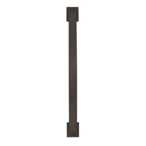 Amerock Appliance Pull Polished Nickel 12 inch (305 mm) Center to Center Candler 1 Pack Drawer Pull Drawer Handle Cabinet Hardware