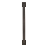 Amerock Appliance Pull Black Bronze 12 inch (305 mm) Center to Center Candler 1 Pack Drawer Pull Drawer Handle Cabinet Hardware