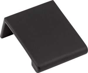 Elements A500-125MB 1-1/4" Overall Length Matte Black Edgefield Cabinet Tab Pull