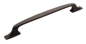 Amerock Appliance Pull Dark Oiled Bronze 12 inch (305 mm) Center to Center Highland Ridge 1 Pack Drawer Pull Drawer Handle Cabinet Hardware