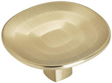 Amerock Cabinet Knob Golden Champagne 1-9/16 inch (40 mm) Diameter Concentric 1 Pack Drawer Knob Cabinet Hardware