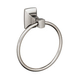 Amerock BH36012G10 Brushed Nickel Towel Ring 7-7/16 in (189 mm) Length Towel Holder Highland Ridge Hand Towel Holder for Bathroom Wall Small Kitchen Towel Holder Bath Accessories