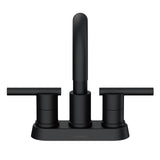 Gerber D307158BS Parma Two Handle Centerset Bathroom Faucet With Metal Pop-up DRA...