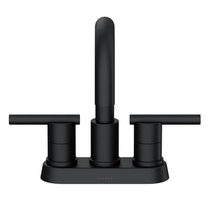 Gerber D307158BS Parma Two Handle Centerset Bathroom Faucet With Metal Pop-up DRA...