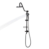 PULSE ShowerSpas 1011-MB-1.8GPM Kauai III Matte Black Shower System