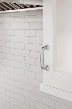 Amerock BP3689726 Polished Chrome Cabinet Pull 3 inch (76mm) Center-to-Center Cabinet Hardware Surpass Furniture Hardware Drawer Pull