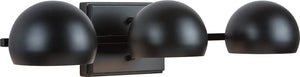 Capital Lighting 133131MB Hadley 3 Light Vanity Matte Black