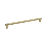 Amerock Kitchen Cabinet Pull Golden Champagne 12-5/8 in (320 mm) Center-to-Center Bronx 1 Pack Furniture Hardware Cabinet Handle Bathroom Drawer Pull